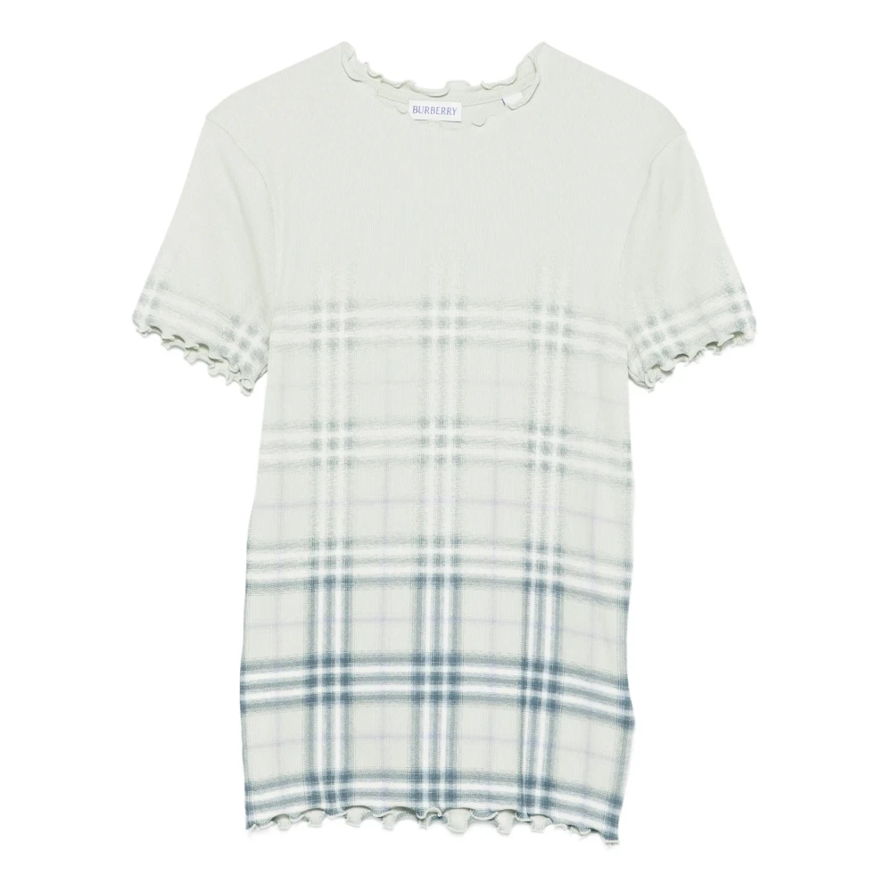 Burberry Women's Green T-Shirts And Polos