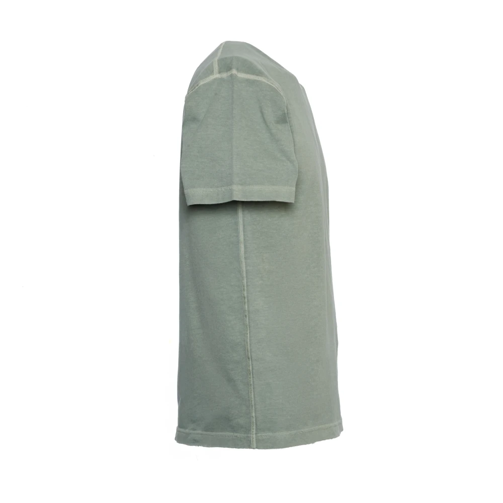 Stone Island Kompas Patch T-shirt Green Heren