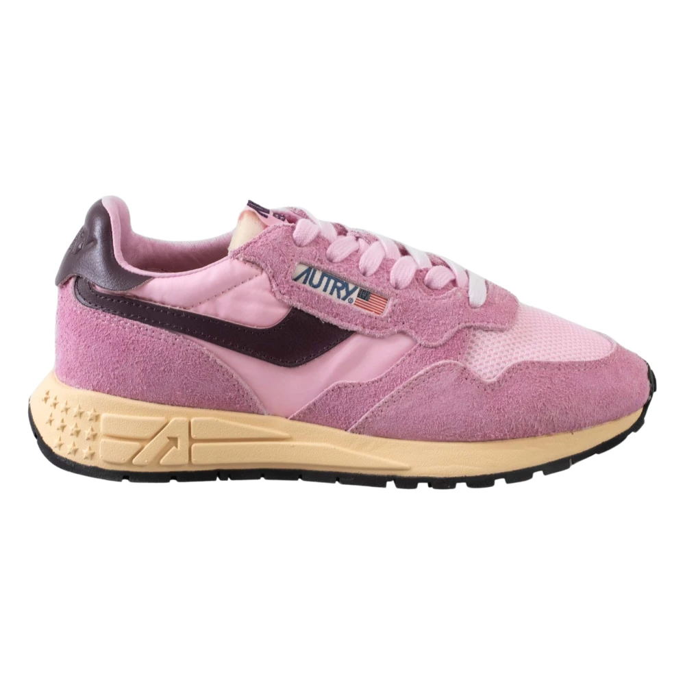 Autry Reelwind Low Sneakers Dames Schoenen Roze