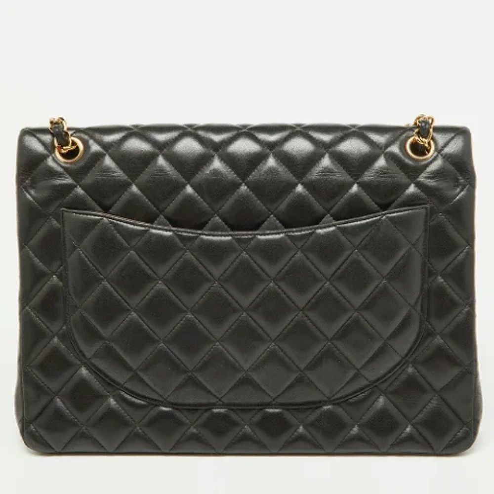Chanel Vintage Pre-owned Leather chanel-bags Black Dames