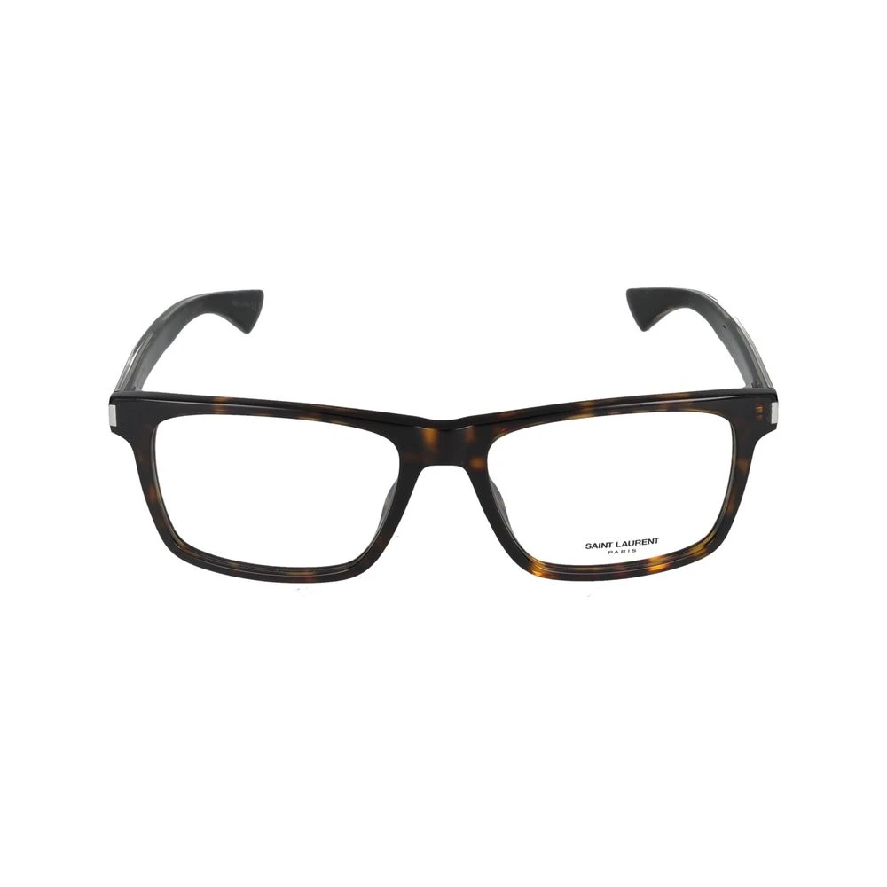 Saint Laurent Men's Brown Glasses, 57 Mm, Optical Frame
