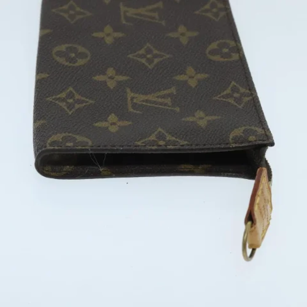 Louis Vuitton Vintage Pre-owned Canvas pouches Brown Dames