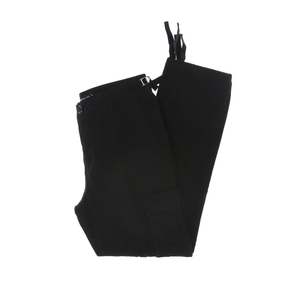 Iuter Zwarte Cargo Broek Ripstop Stof Black Heren