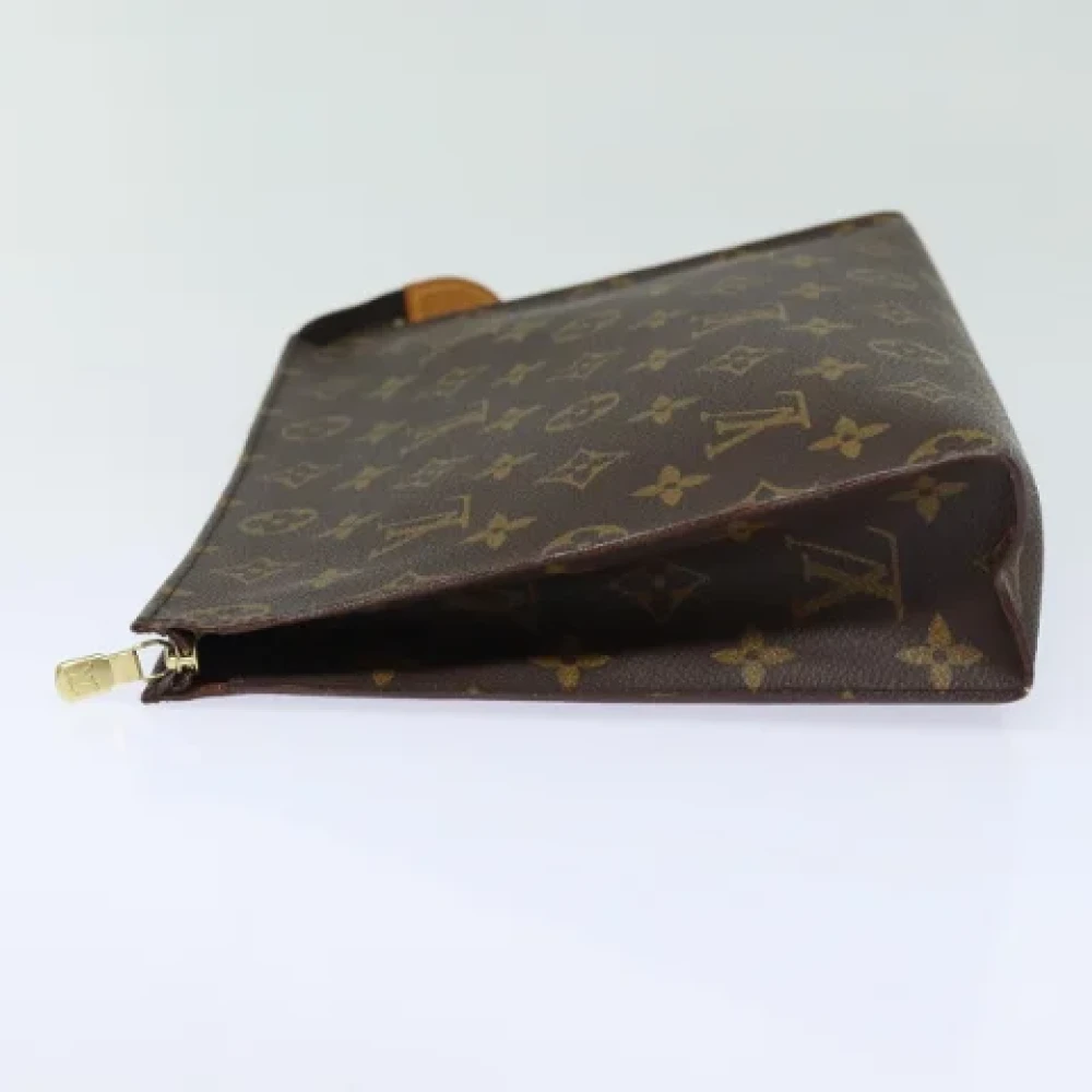 Louis Vuitton Vintage Pre-owned Canvas pouches Brown Dames