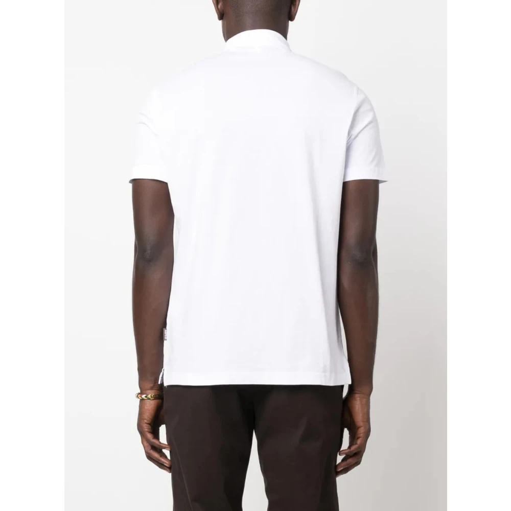 Aspesi Basic Polo Shirt White Heren