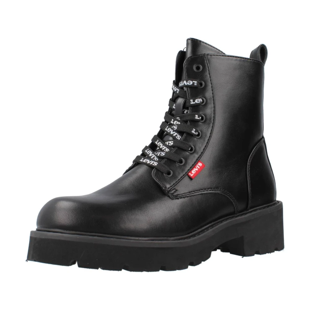 Levi's Lace-up Boots Black Dames