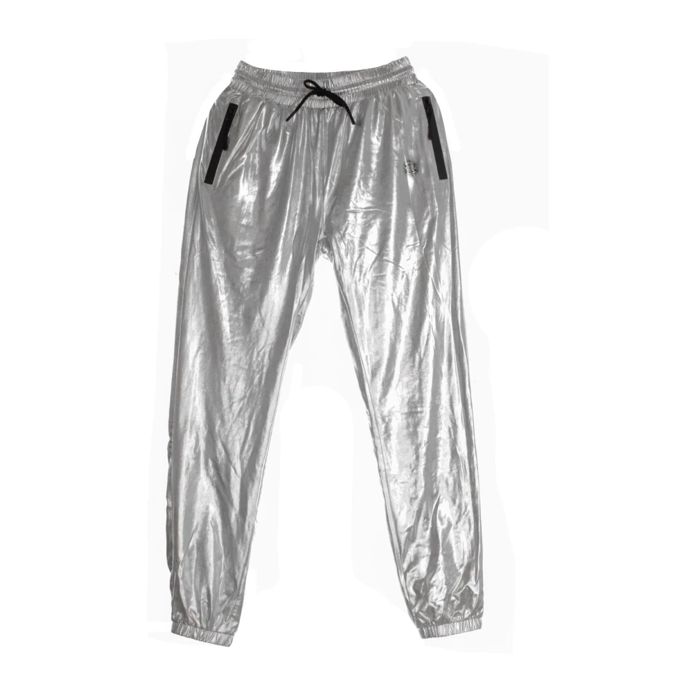 Dolly Noire Chrome Zilver Trainingsbroek Vrouwen Gray Dames