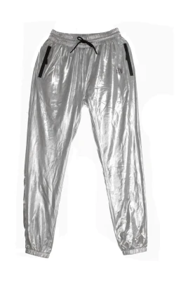 Chrome Silver Tracksuit Byxor Kvinnor