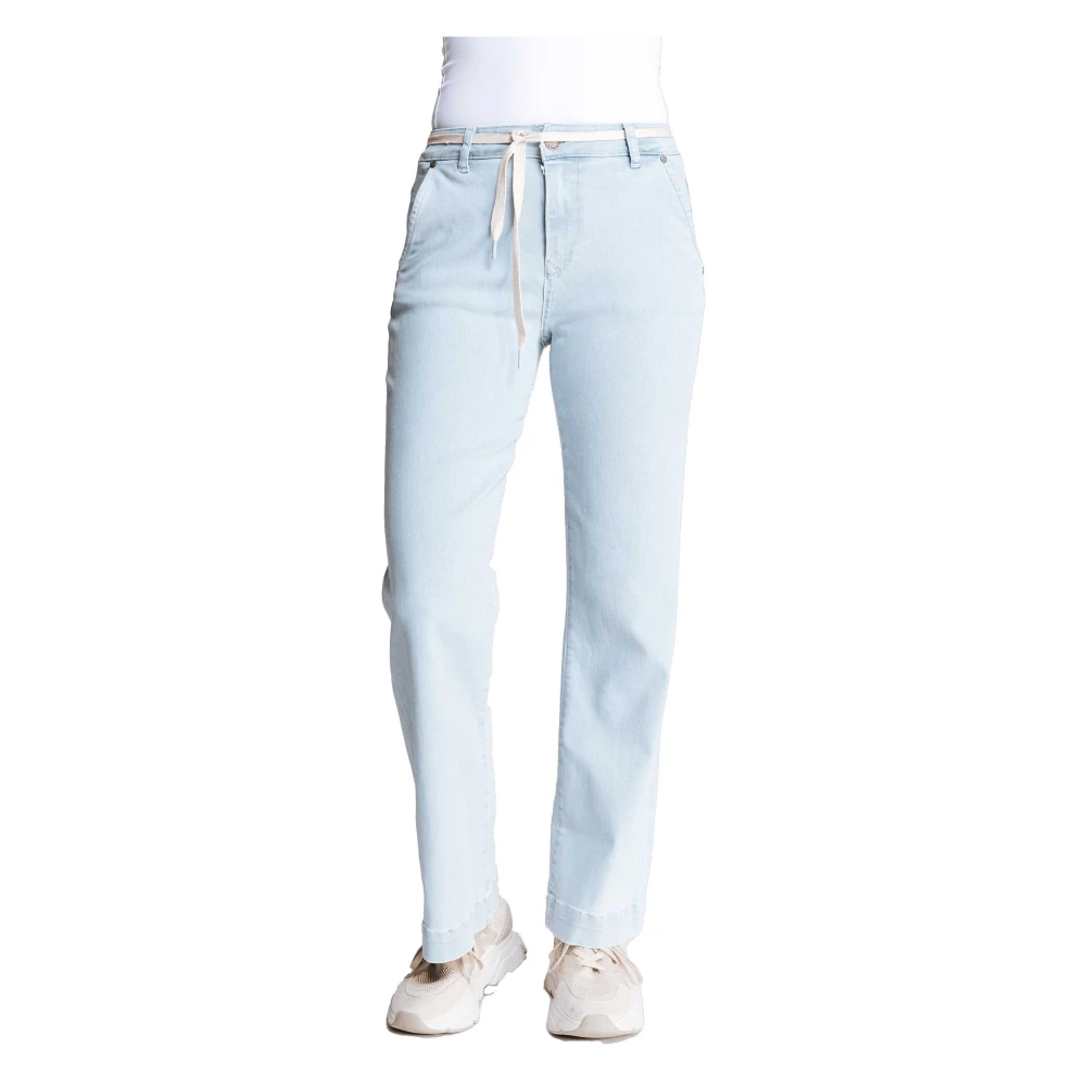 Zhrill Slim Fit Jeans Blauw Blue Dames