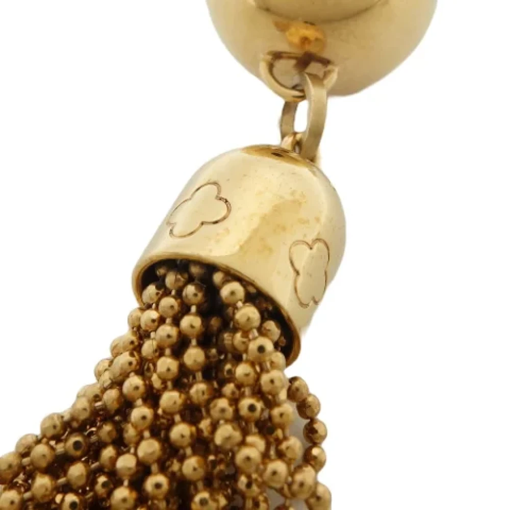 Louis Vuitton Vintage Pre-owned Metal key-holders Yellow Dames