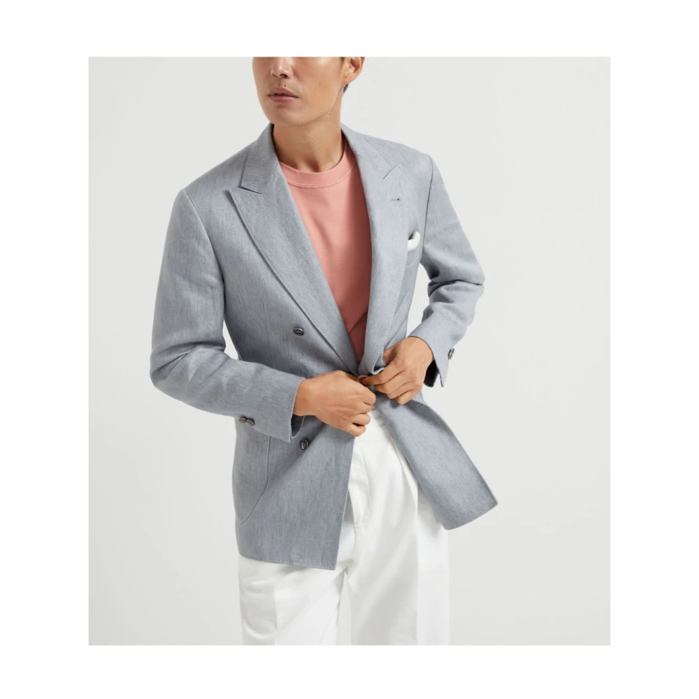 BRUNELLO CUCINELLI Stijlvolle T-shirts voor mannen en vrouwen Pink Heren