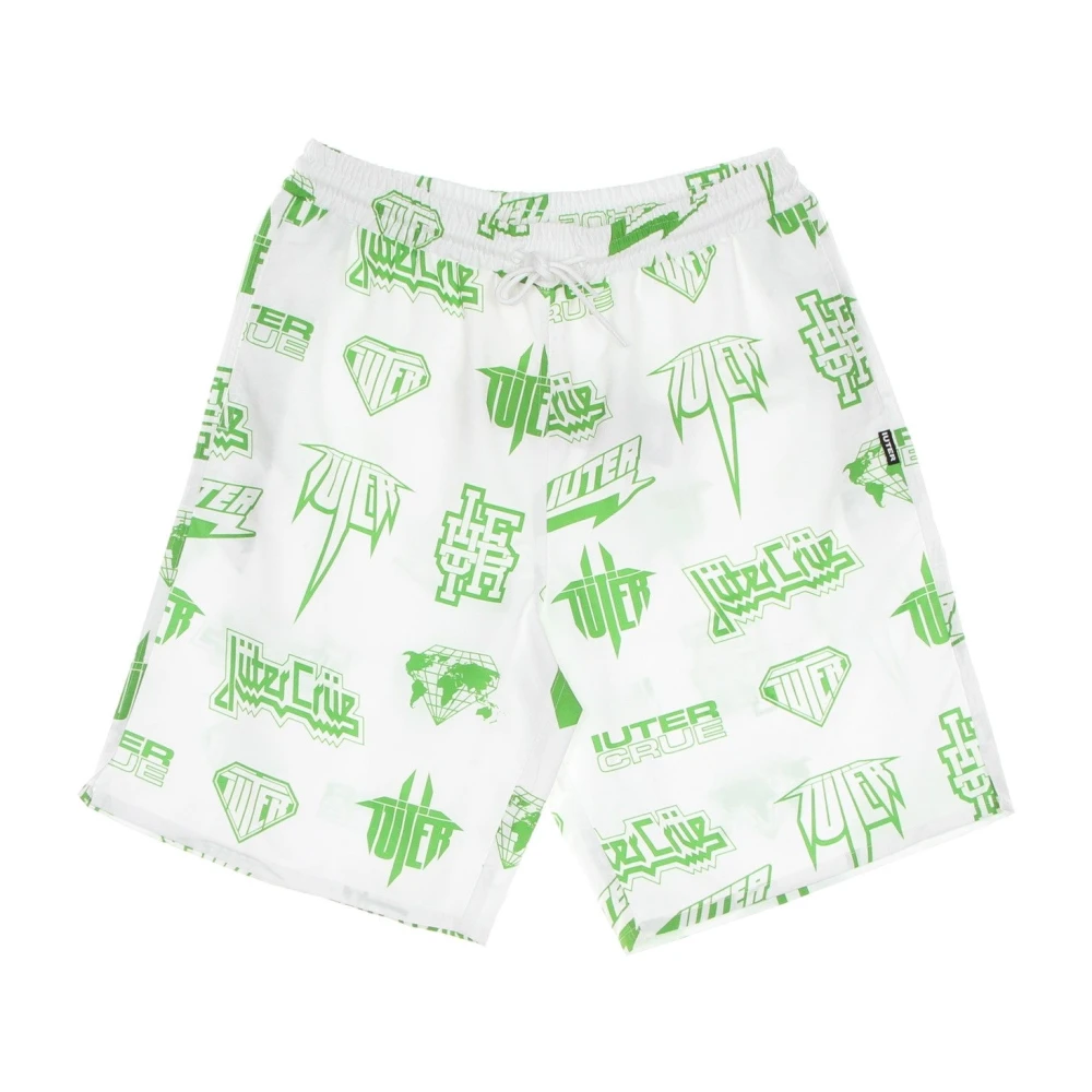 Iuter Horns Allover Boardshort White Zwembroek White Heren