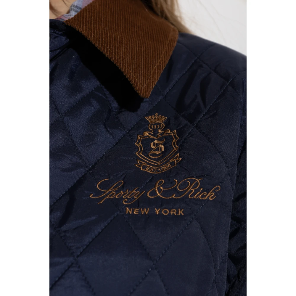 Sporty & Rich Jas uit de Le Bristol Paris collectie Blue Dames