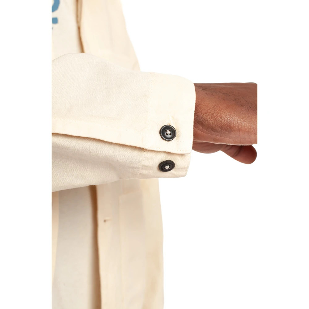 C.P. Company Beige Shirt met knoopsluiting Beige Heren