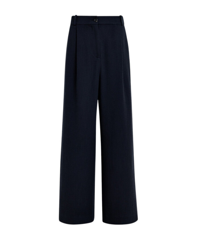 pantalon-large-en-melange-de-coton