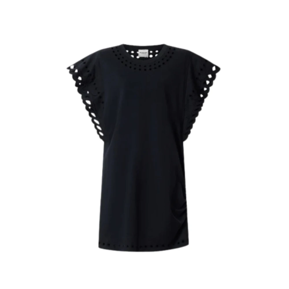 Isabel Marant Kvinno Svart Klänningar Dam, L, Orlane Dress