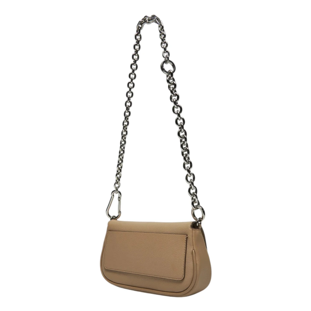 Calvin Klein Minimal Monogram Schoudertas Vrouwen Beige Dames