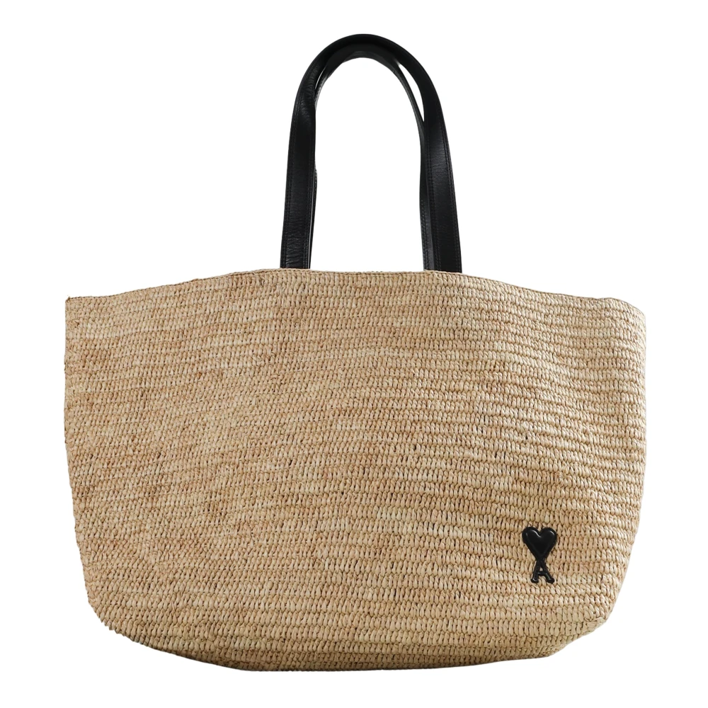 Ami Paris Donna Beige Borse, Taglia Unica, New,