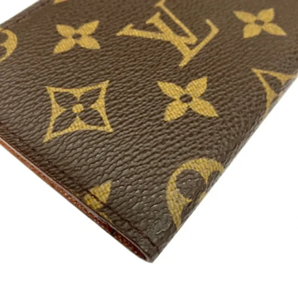 Louis Vuitton Vintage Pre-owned Canvas wallets Brown Dames
