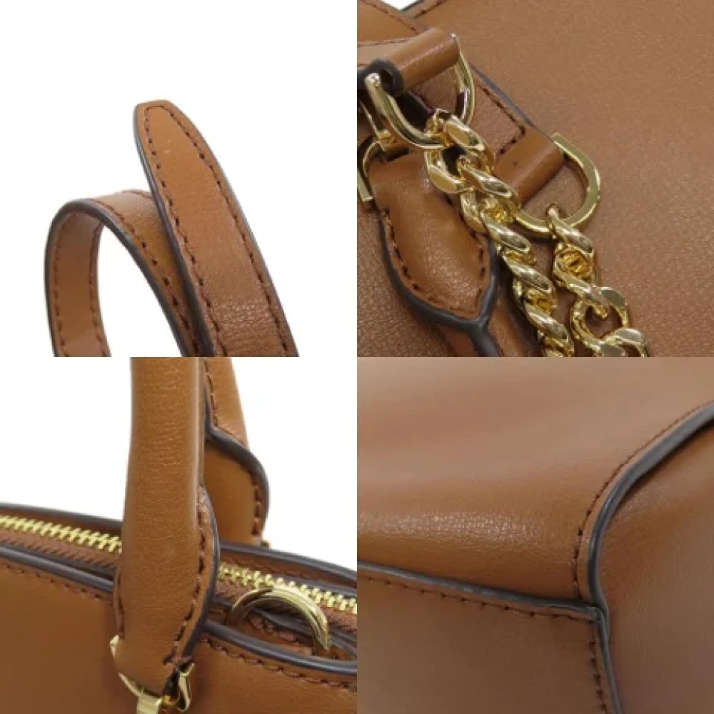 Michael Kors Pre-owned Canvas handbags Brown Dames