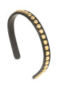 zwart-lamsvacht-goudkleurige-stud-haaraccessoire
