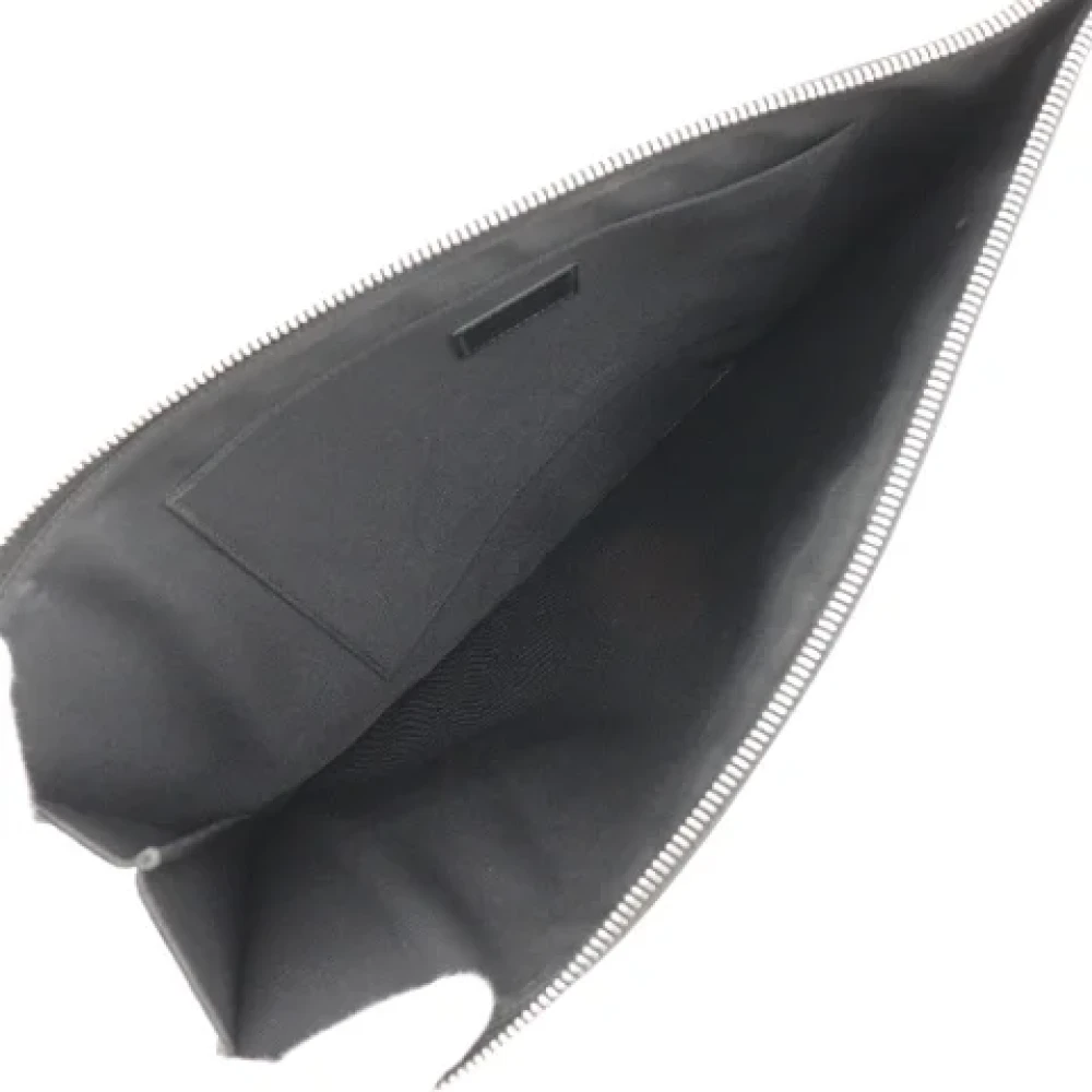Louis Vuitton Vintage Pre-owned Canvas clutches Black Heren