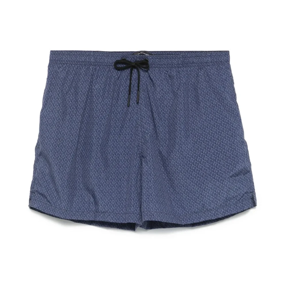 Tagliatore Zwemshorts Blue Heren