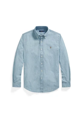 Custom Fit Chambray Skjorta