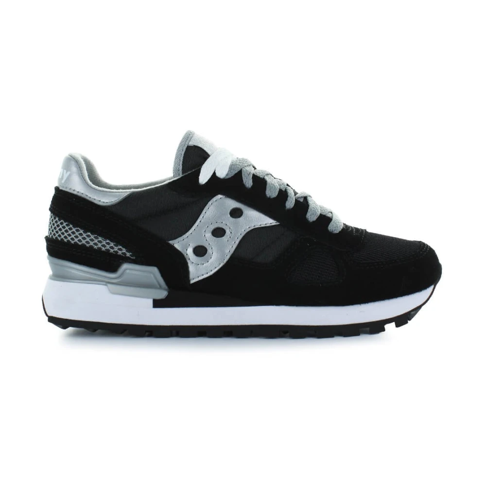 Saucony Zilveren Original Shadow Sneaker Dames Schoenen Zwart
