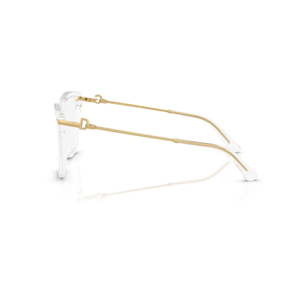 Dolce & Gabbana Vierkant Frame Ultra-Vrouwelijke Bril Gray Dames