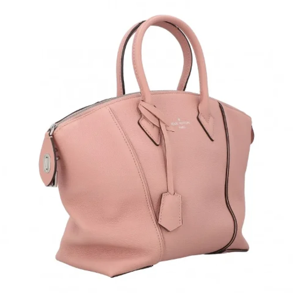 Louis Vuitton Vintage Pre-owned Leather handbags Pink Dames