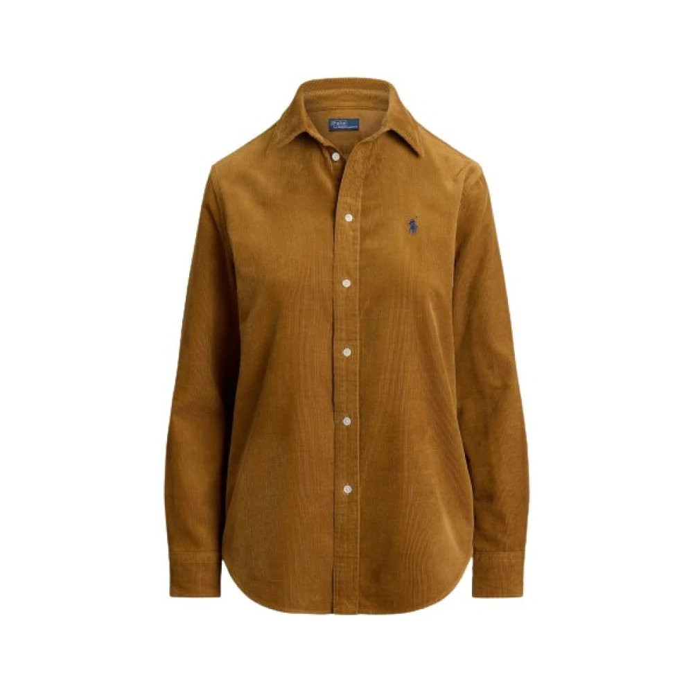 Polo Ralph Lauren Brun Manchesterskjorta I Manchester