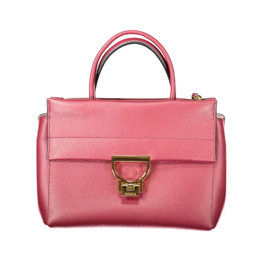 Coccinelle Women's Purple Leather Handbag