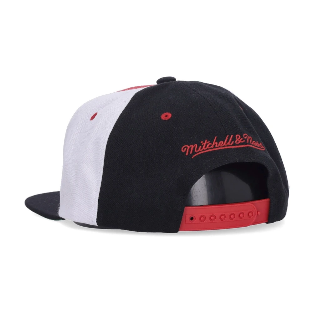Mitchell & Ness Chicago Bulls Snapback Pet Rood Zwart Multicolor Heren
