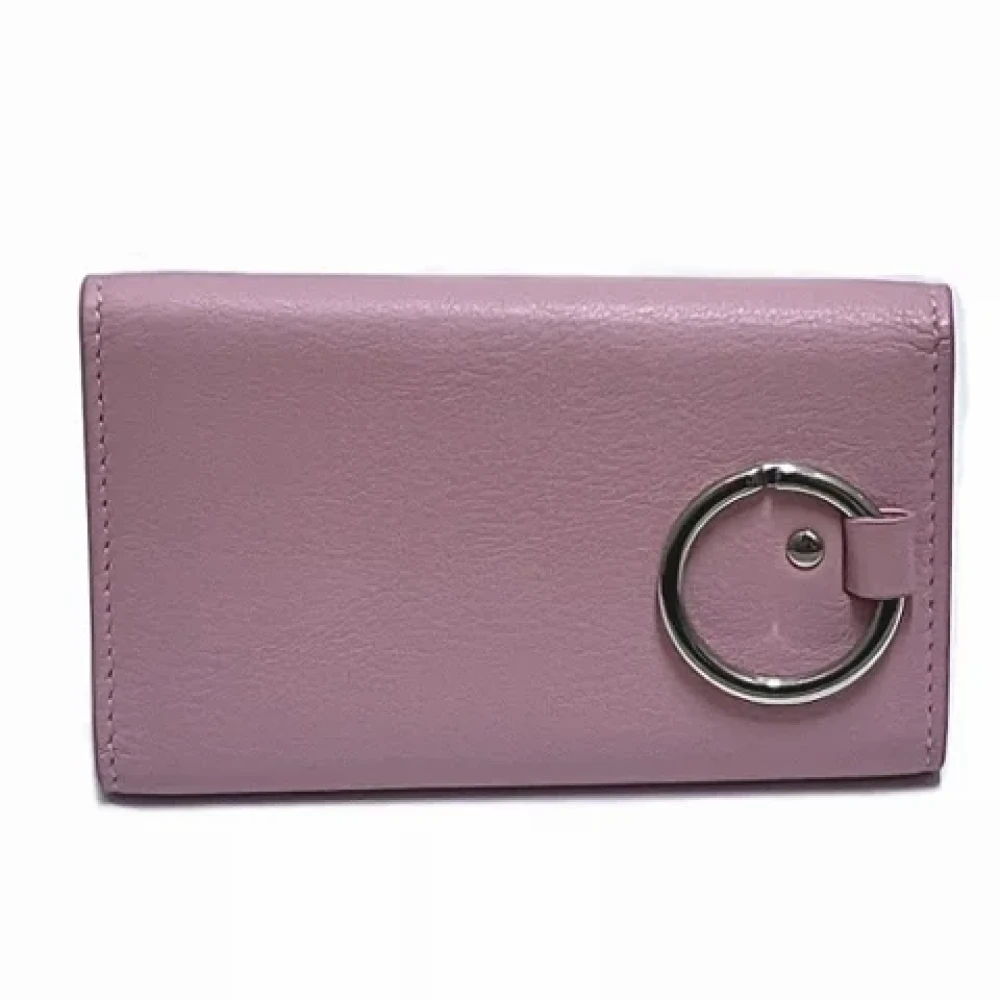 Balenciaga Vintage Pre-owned Leather key-holders Pink Dames