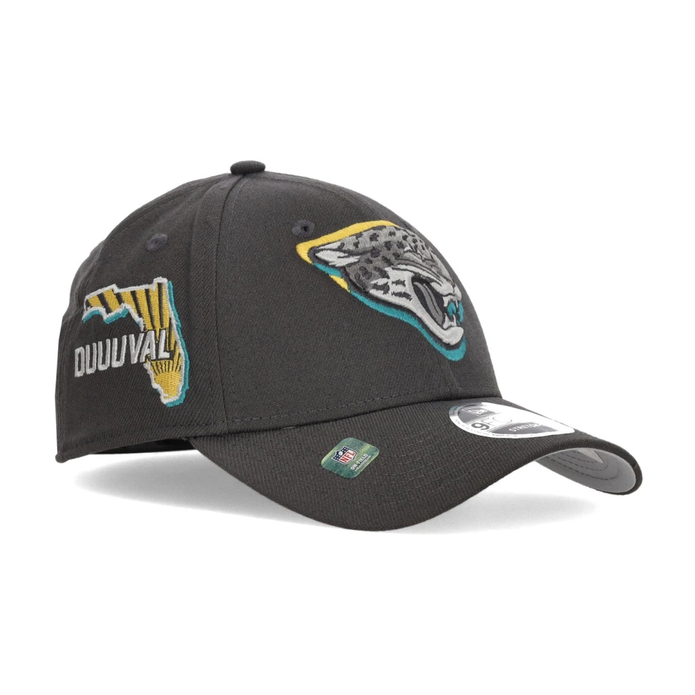 new era NFL Draft Curvy Visor Hat Snapback Gray Heren