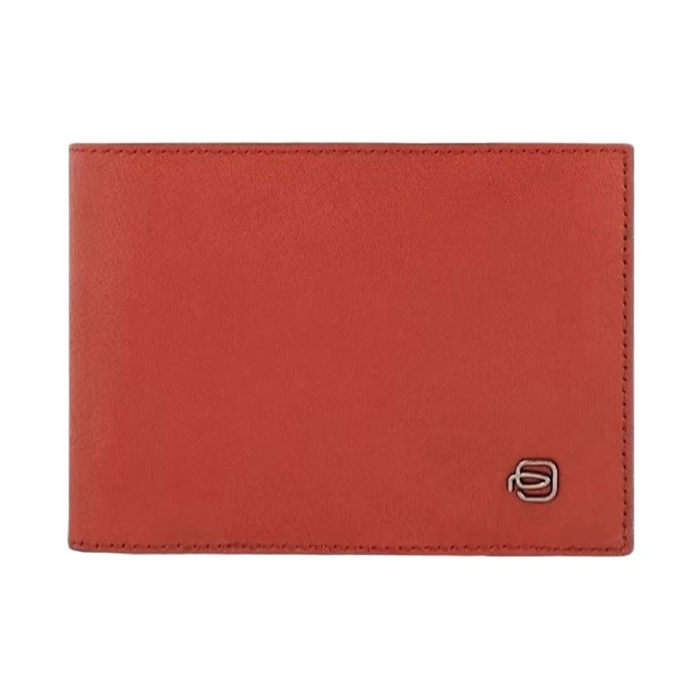 Piquadro Men's Orange Wallets & Cardholders, One Size, Wallet With Coin Pocket And Rfid Protection