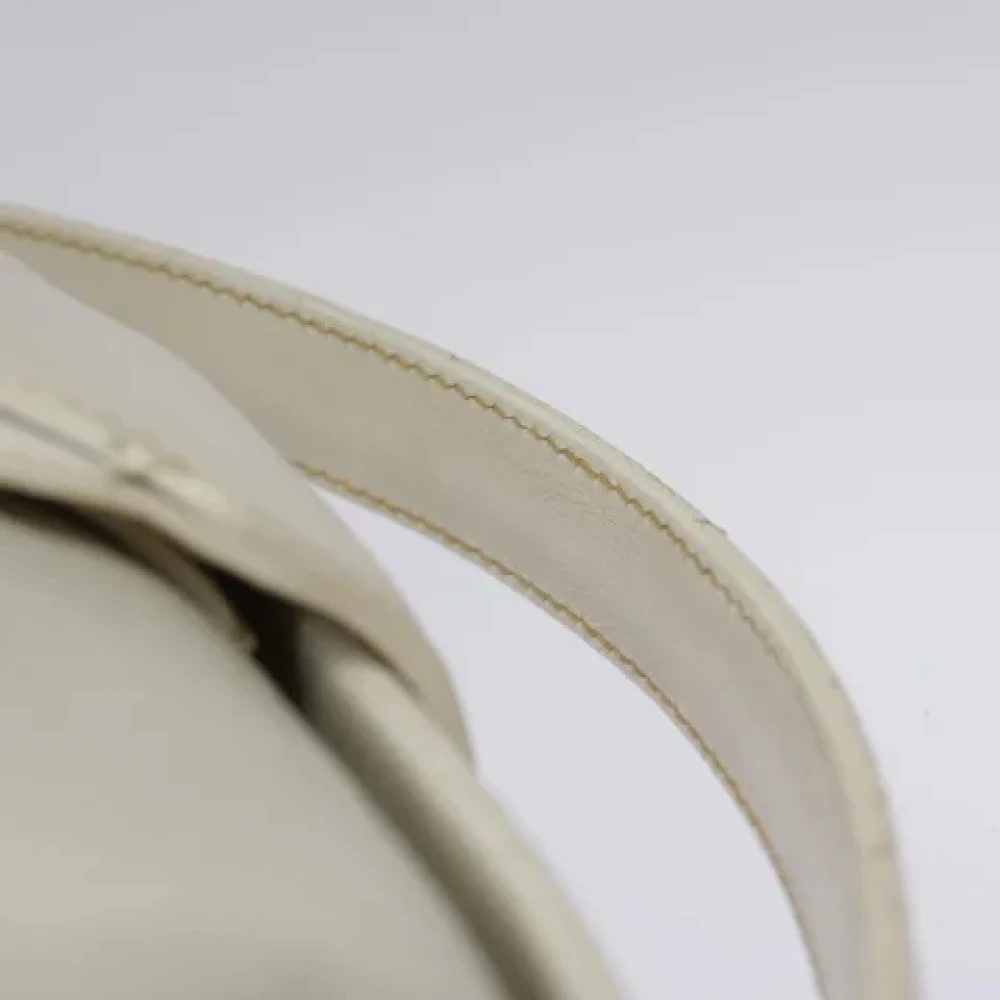 Gucci Vintage Pre-owned Leather gucci-bags Gray Dames