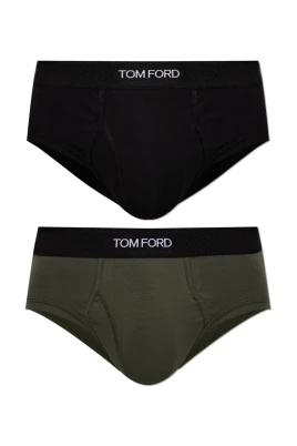 Bomullsboxershorts Tvåpack Med Logotyp