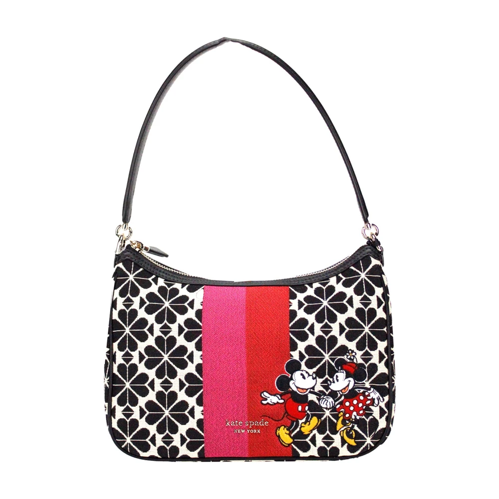 Kate Spade Disney Small Spade Flower Jacquard Canvas Axelväska Multicolor, Dam