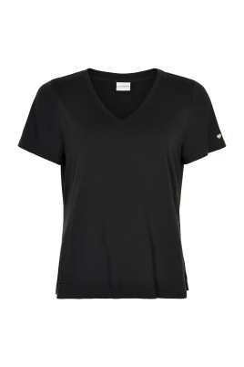 Enkel V-ringad T-shirt