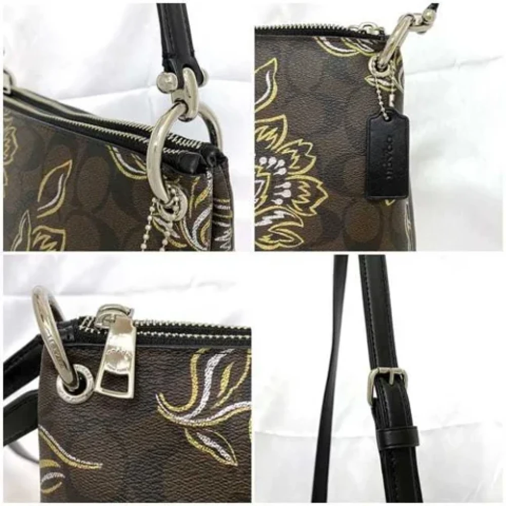 Coach Pre-owned Canvas shoulder-bags Multicolor Dames