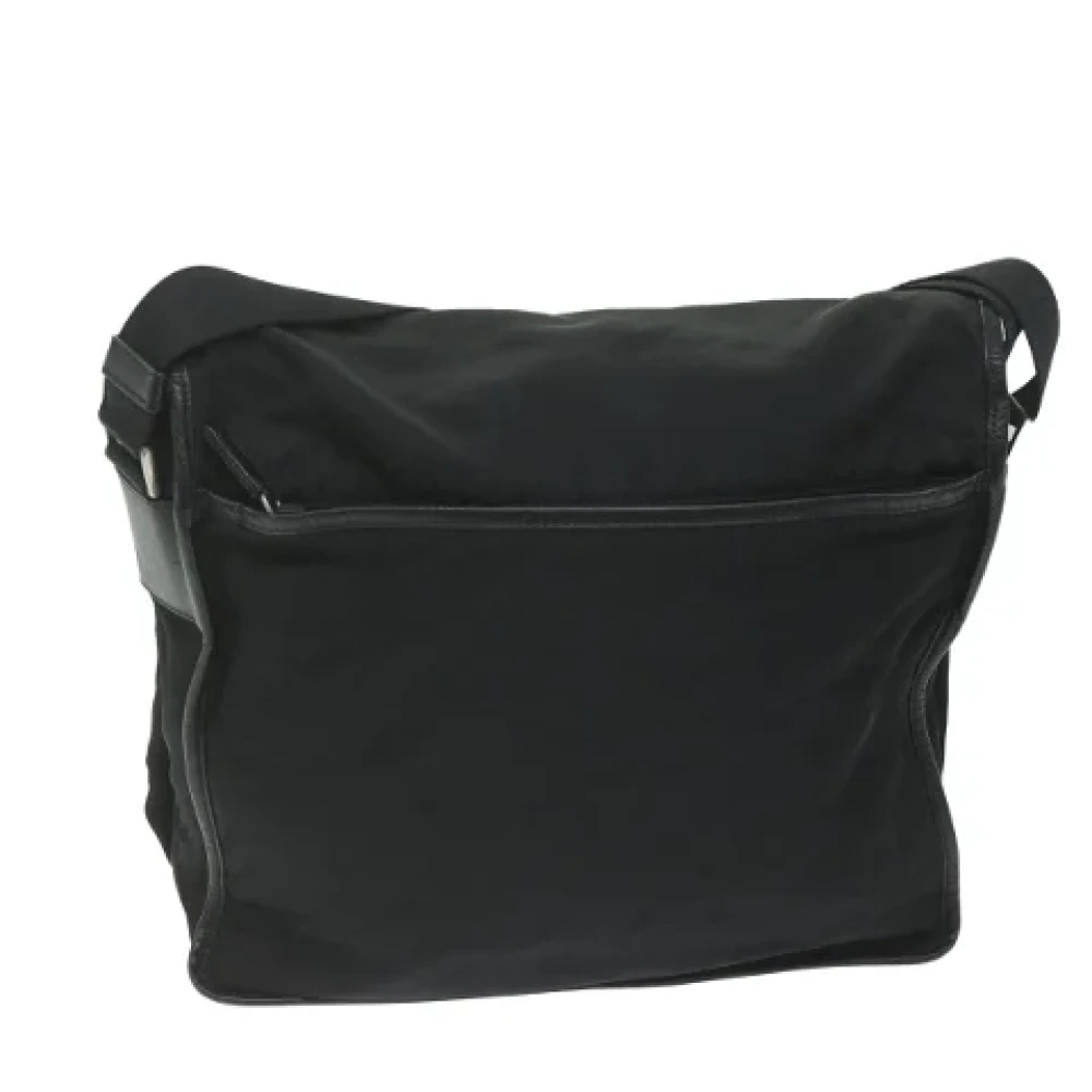 Prada Vintage Pre-owned Fabric prada-bags Black Dames