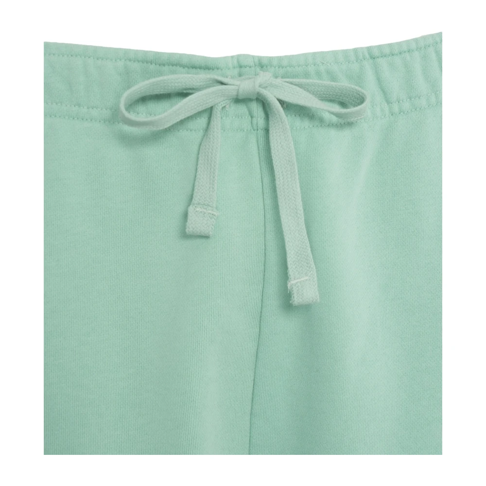 Polo Ralph Lauren Turquoise Sweat Shorts Verhoog Casual Stijl Green Heren