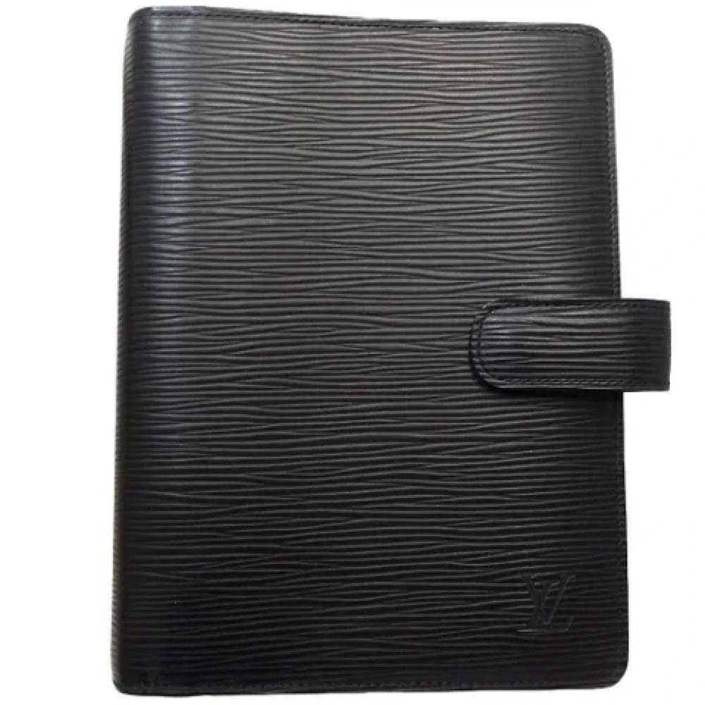 Louis Vuitton Vintage Pre-owned Canvas home-office Black Dames