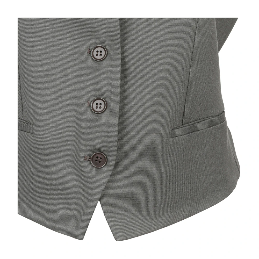 P.a.r.o.s.h. Stijlvolle Jassen Collectie Gray Dames
