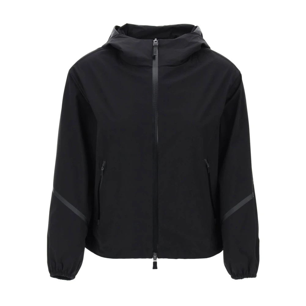 Herno Stijlvolle Waterdichte Jas voor Mannen Black Dames