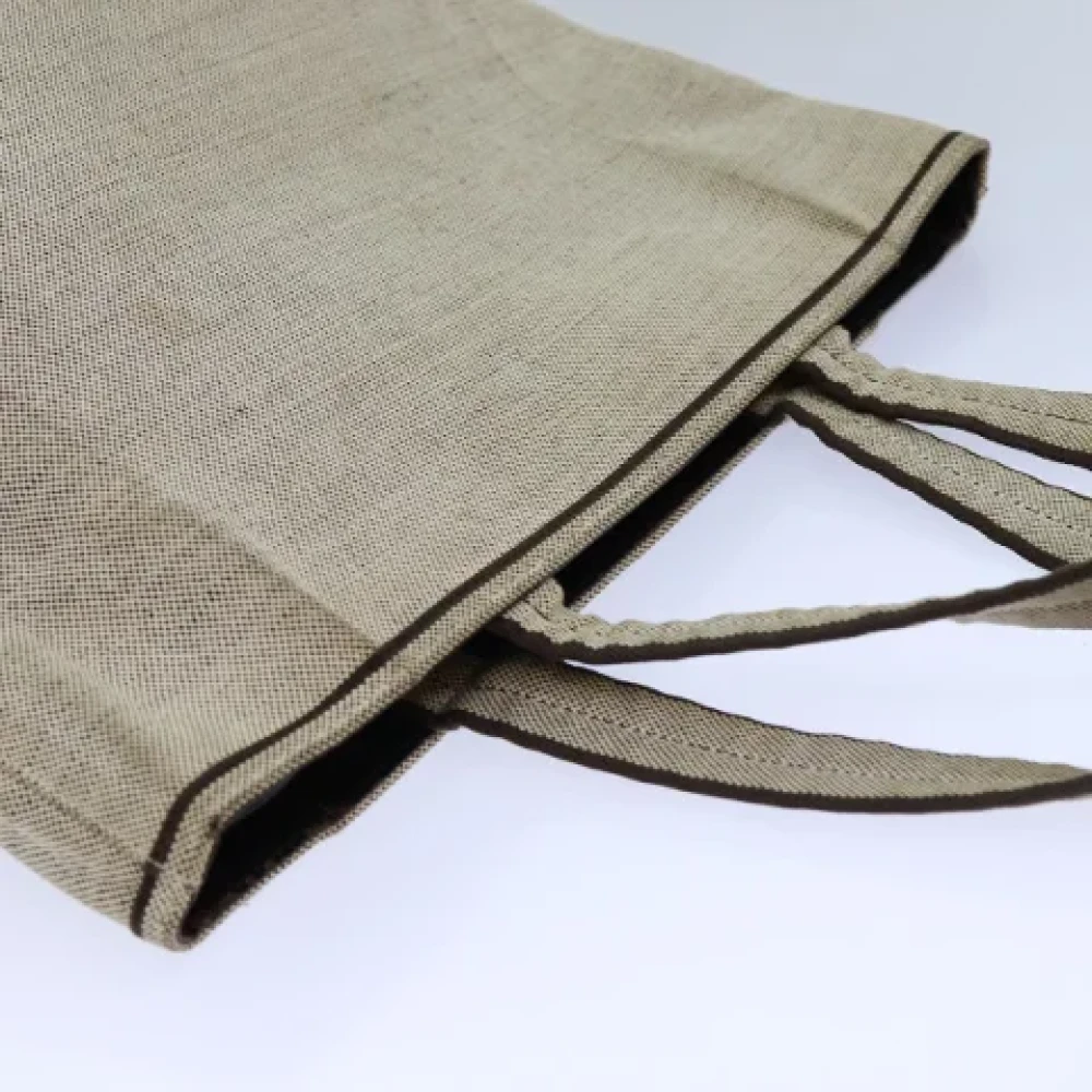 Prada Vintage Pre-owned Canvas totes Gray Dames