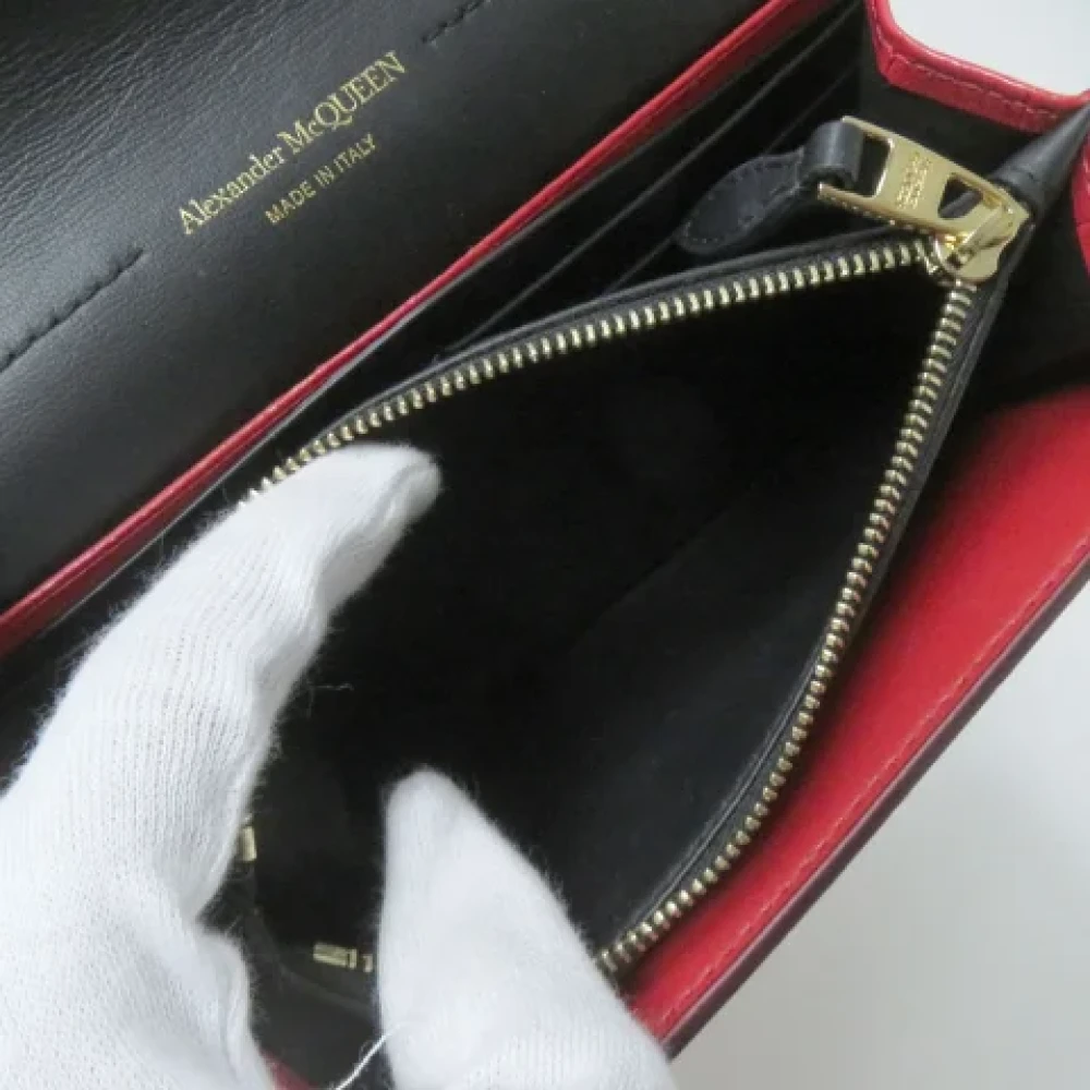 Alexander McQueen Pre-owned Fabric wallets Pink Dames