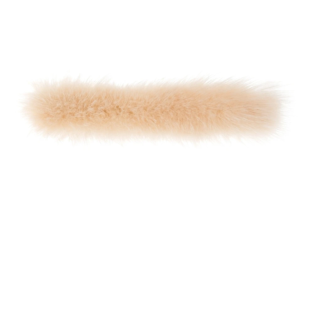 Mink Hair Clip Large Sand